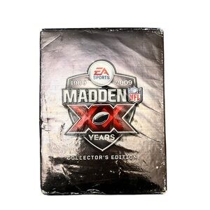 Madden NFL XX Years Collector's‎ Edition Playstation 3 EA Sports 1989-2009